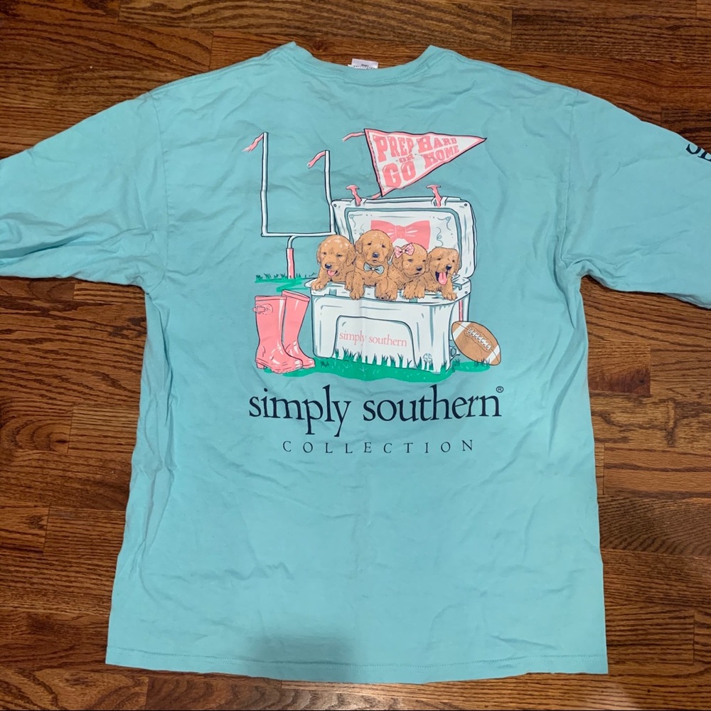 Simply Souther LS tee (pep rally)